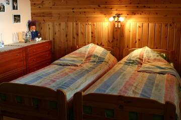 Фото номера Двухместный номер с 2 отдельными кроватями Проживание в семье Homestay Metsaveere Turismitalu г. Jürimõisa  3